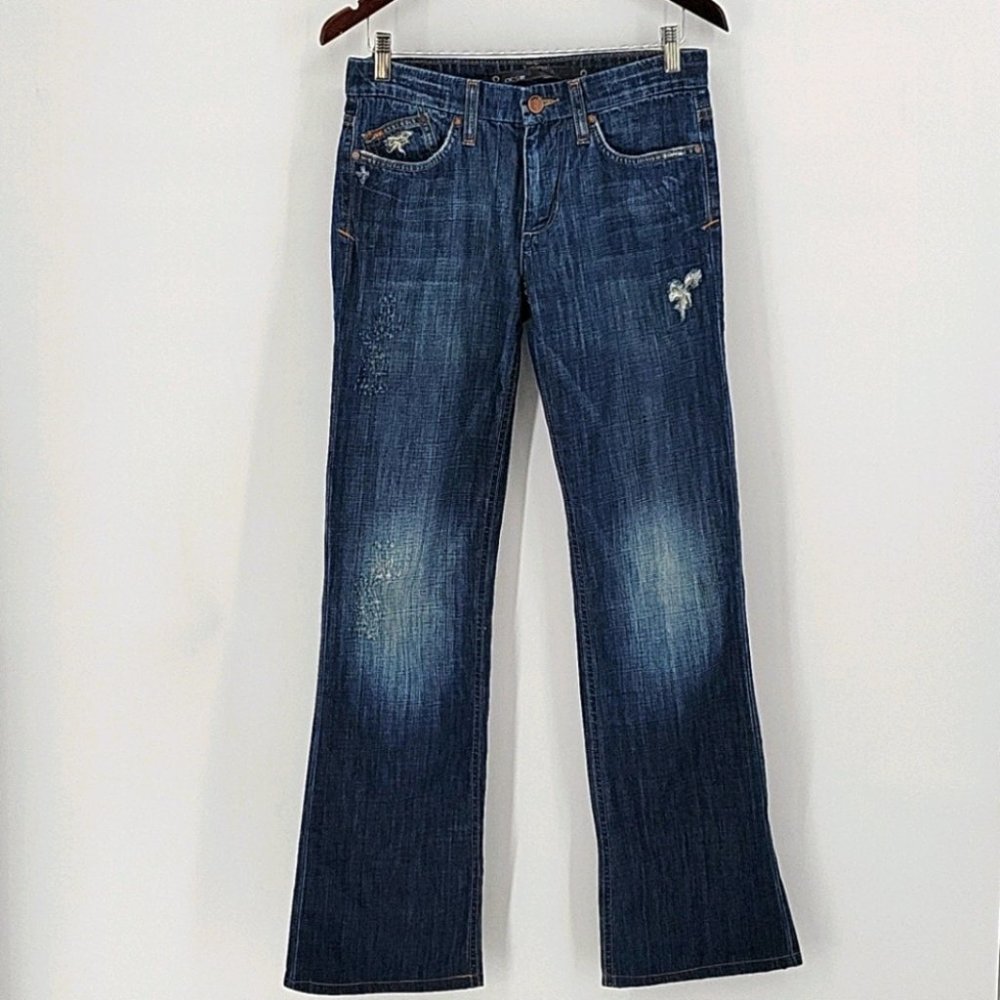 Joe's Jeans Rocker Distressed Bootcut Jeans Size 29